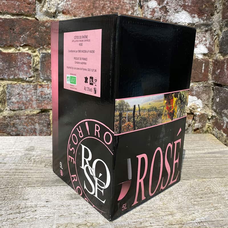 Cote du Rhone Cecile 5 ltr bag in box Rose wine